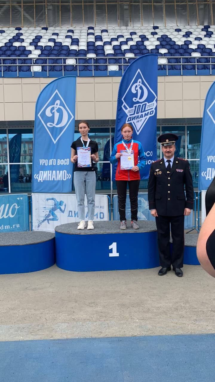 3 мая состоялась легкоатлетическая эстафета среди подшефных школ МВД Удмуртской Республики
